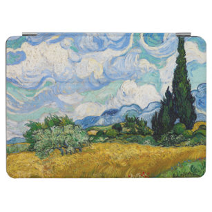 Vincent Van Gogh - Weizenfeld mit Zypressen iPad Air Hülle