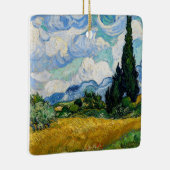 Vincent Van Gogh - Weizenfeld mit Zypressen Keramikornament (Rechts)
