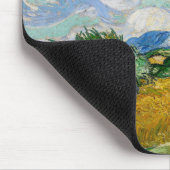 Vincent Van Gogh - Weizenfeld mit Zypressen Mousepad (Ecke)