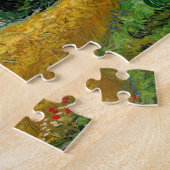 Vincent Van Gogh - Weizenfeld mit Zypressen Puzzle (Seite)