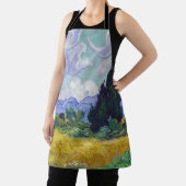 Vincent Van Gogh - Weizenfeld mit Zypressen Schürze (InSitu)