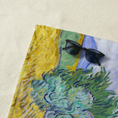 Vincent Van Gogh - Weizenfeld mit Zypressen Strandtuch (Beispiel)