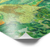 Vincent van Gogh - Weizenfelder bei Auvers Fotodruck (Ecke)