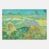 Vincent van Gogh - Weizenfelder bei Auvers Geschenkpapier Set (Vorderseite 3)