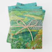 Vincent van Gogh - Weizenfelder bei Auvers Geschenkpapier Set (Beispiel)