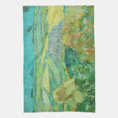 Vincent van Gogh - Weizenfelder bei Auvers Geschirrtuch (Vertikal)
