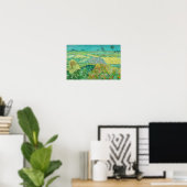 Vincent van Gogh - Weizenfelder bei Auvers Poster (Heimbüro)