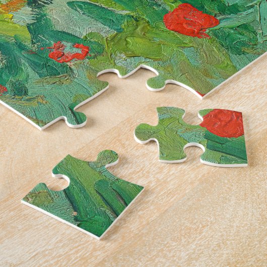 Vincent van Gogh - Weizenfelder bei Auvers Puzzle (Seite)