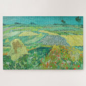 Vincent van Gogh - Weizenfelder bei Auvers Puzzle (Horizontal)