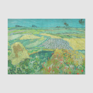 Vincent van Gogh - Weizenfelder bei Auvers Seidenpapier