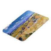 Vincent van Gogh - Weizenstapel mit Schnittern Magnet (Linke Seite)