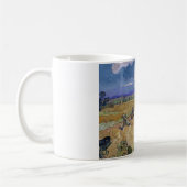 Vincent van Gogh - Weizenstapel mit Sensenmann Kaffeetasse (Links)