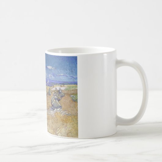 Vincent van Gogh - Weizenstapel mit Sensenmann Kaffeetasse (Rechts)