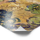 Vincent van Gogh - Weizenstapel mit Sensenmännern Fotodruck (Ecke)