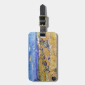 Vincent van Gogh - Weizenstapel mit Sensenmännern Gepäckanhänger (Vorderseite vertikal)