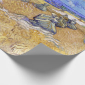 Vincent van Gogh - Weizenstapel mit Sensenmännern Geschenkpapier (Ecke)