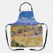 Vincent van Gogh - Weizenstapel mit Sensenmännern Schürze (Vorderseite)
