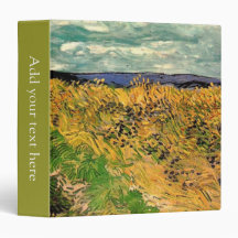 Vincent van Gogh Wheat Field mit Cornblumen