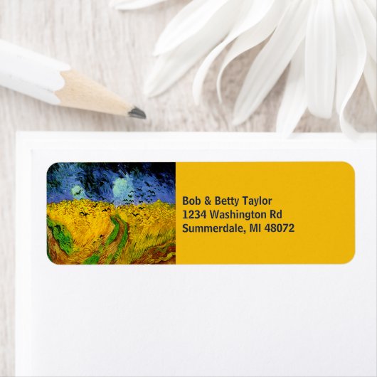 Vincent Van Gogh Wheat Field mit Crows (Insitu)