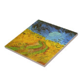 Vincent van Gogh Wheat Field mit Crows Fliese (Seite)