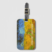 Vincent van Gogh Wheat Field mit Crows Gepäckanhänger (Vorderseite Vertikal)