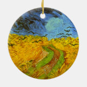Vincent van Gogh Wheat Field mit Crows Keramikornament (Hinten)