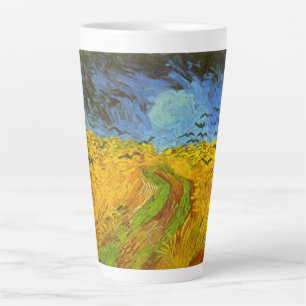 Vincent van Gogh Wheat Field mit Crows Milchtasse