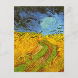 Vincent van Gogh Wheat Field mit Crows Postkarte