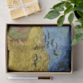 Vincent Van Gogh Wheat field mit Crows Seidenpapier (Geschenk)