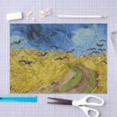 Vincent Van Gogh Wheat field mit Crows Seidenpapier (Handwerk)
