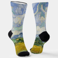 Vincent Van Gogh Wheat Field mit Cypressen Art