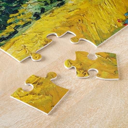 Vincent Van Gogh Wheat Field mit Cypressen Puzzle (Seite)