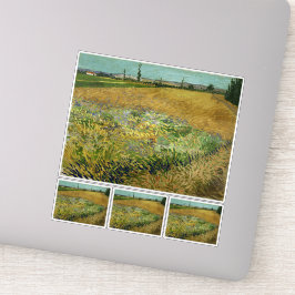 Vincent Van Gogh, Wheatfield, Korenveld Aufkleber