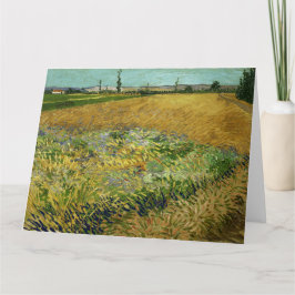 Vincent Van Gogh, Wheatfield, Korenveld Karte