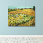 Vincent Van Gogh, Wheatfield, Korenveld Leinwanddruck (Insitu (Holzboden))