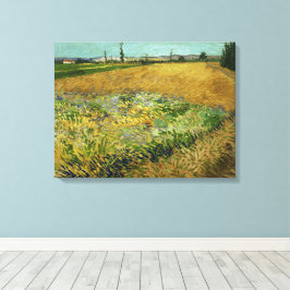 Vincent Van Gogh, Wheatfield, Korenveld Leinwanddruck