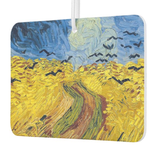 Vincent van Gogh - Wheatfield mit Crows Autolufterfrischer (Links)