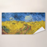Vincent van Gogh - Wheatfield mit Crows Badhandtuch Set<br><div class="desc">Feld mit Krähen / Champ de ble aux corbeaux - Vincent van Gogh,  1890 in Auvers-sur-Oise</div>