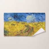 Vincent van Gogh - Wheatfield mit Crows Badhandtuch Set (Handtuch)