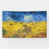 Vincent van Gogh - Wheatfield mit Crows Banner (Horizontal)