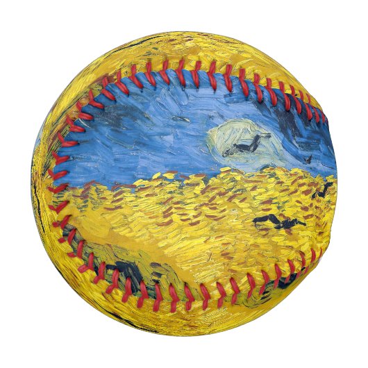 Vincent van Gogh - Wheatfield mit Crows Baseball (Vorderseite Links)