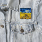 Vincent van Gogh - Wheatfield mit Crows Button (Beispiel)