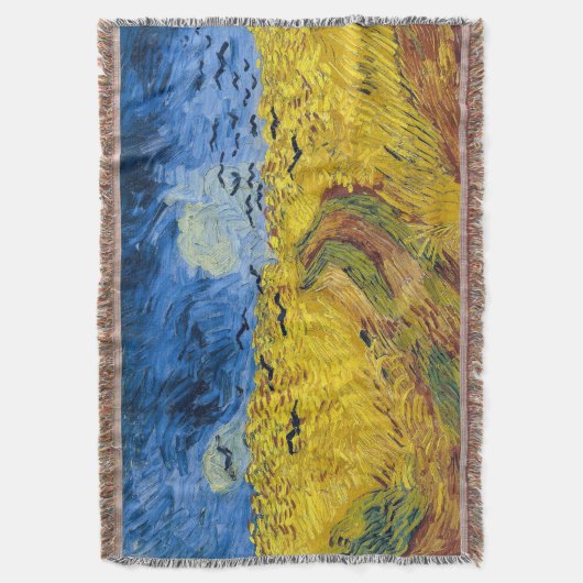 Vincent van Gogh - Wheatfield mit Crows Decke (Vorderseite Vertikal)