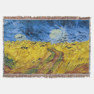 Vincent van Gogh - Wheatfield mit Crows Decke