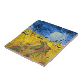 Vincent van Gogh - Wheatfield mit Crows Fliese (Seite)