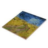 Vincent van Gogh - Wheatfield mit Crows Fliese (Seite)