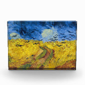 Vincent van Gogh - Wheatfield mit Crows Fotoblock (Vorderseite)