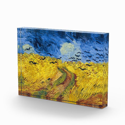 Vincent van Gogh - Wheatfield mit Crows Fotoblock (Rechts)