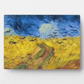 Vincent van Gogh - Wheatfield mit Crows Fotoplatte (Vorderseite)