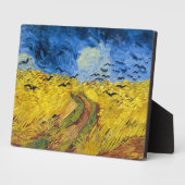 Vincent van Gogh - Wheatfield mit Crows Fotoplatte (Seite)